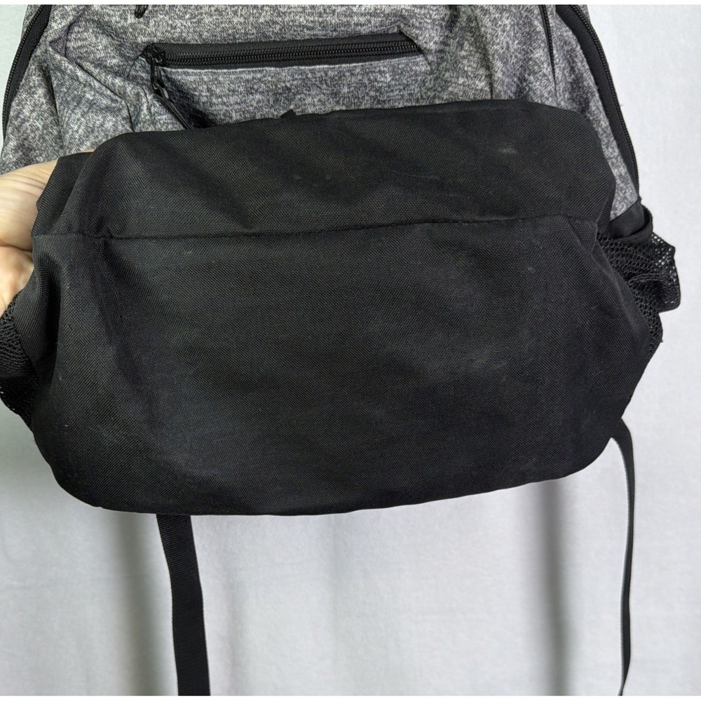 Adidas Grey Soccer Backpack Athletic Sports Bag Durable Lightweight Travel Gear - Picture 8 of 12
